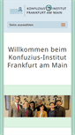 Mobile Screenshot of konfuzius-institut-frankfurt.de